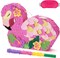 Flamingo Piñata - Pink Piñata Bundle with Blindfold and Bat for Girls Kids Piñata Tropical Flamingo Theme Birthday Party Supplies Summer Pool Party Decorations for Fiestas Baby Shower